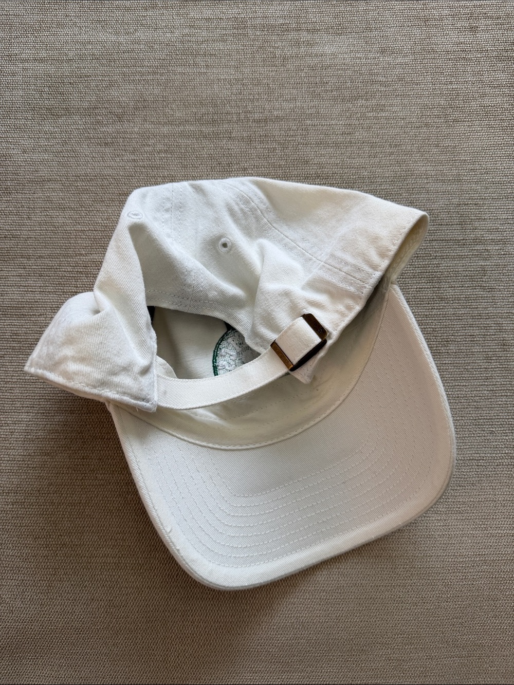 ‘47 Boston Celtics NBA Clean Up Baseball Cap White Green Hat - Picture 5 of 6